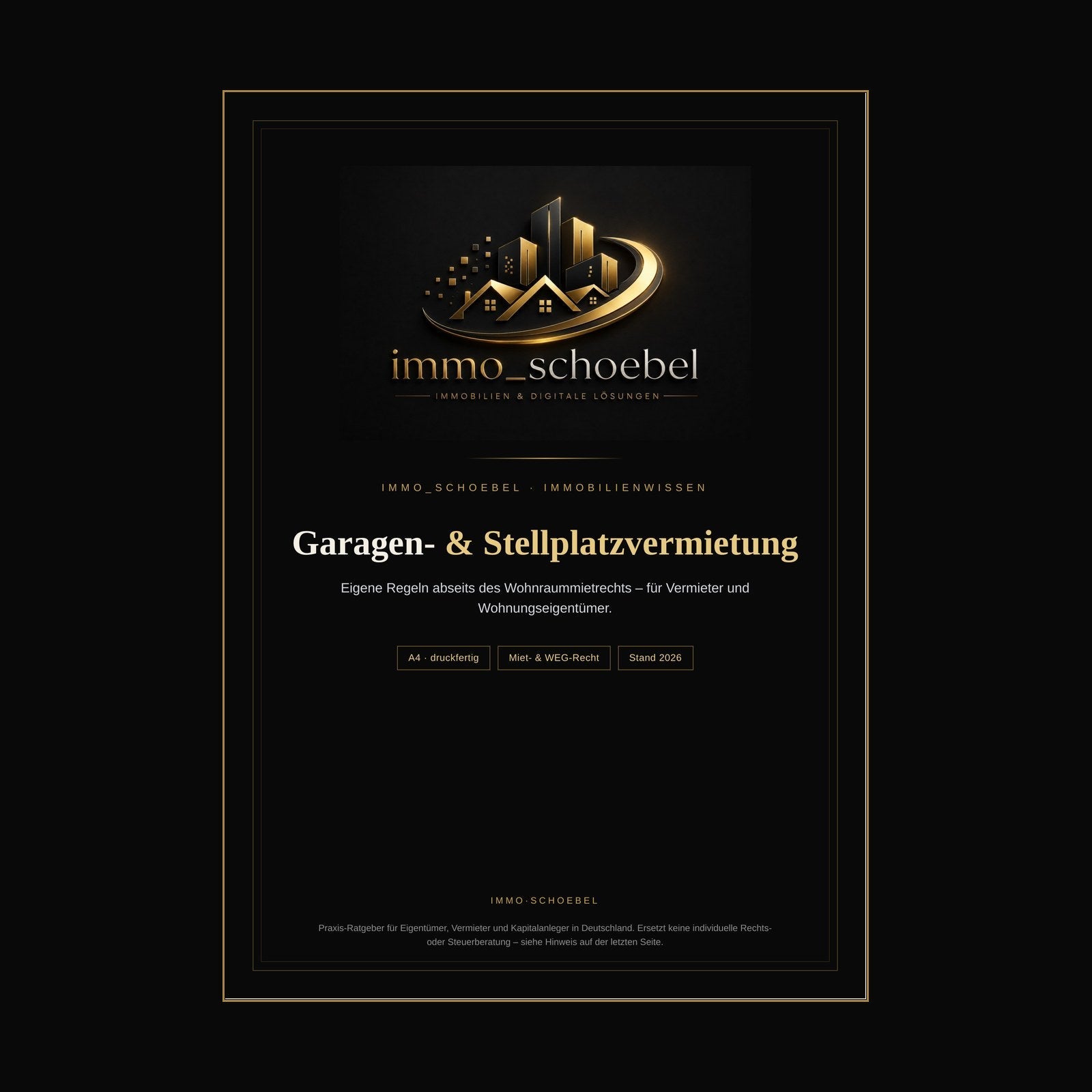 Garagen- & Stellplatzvermietung