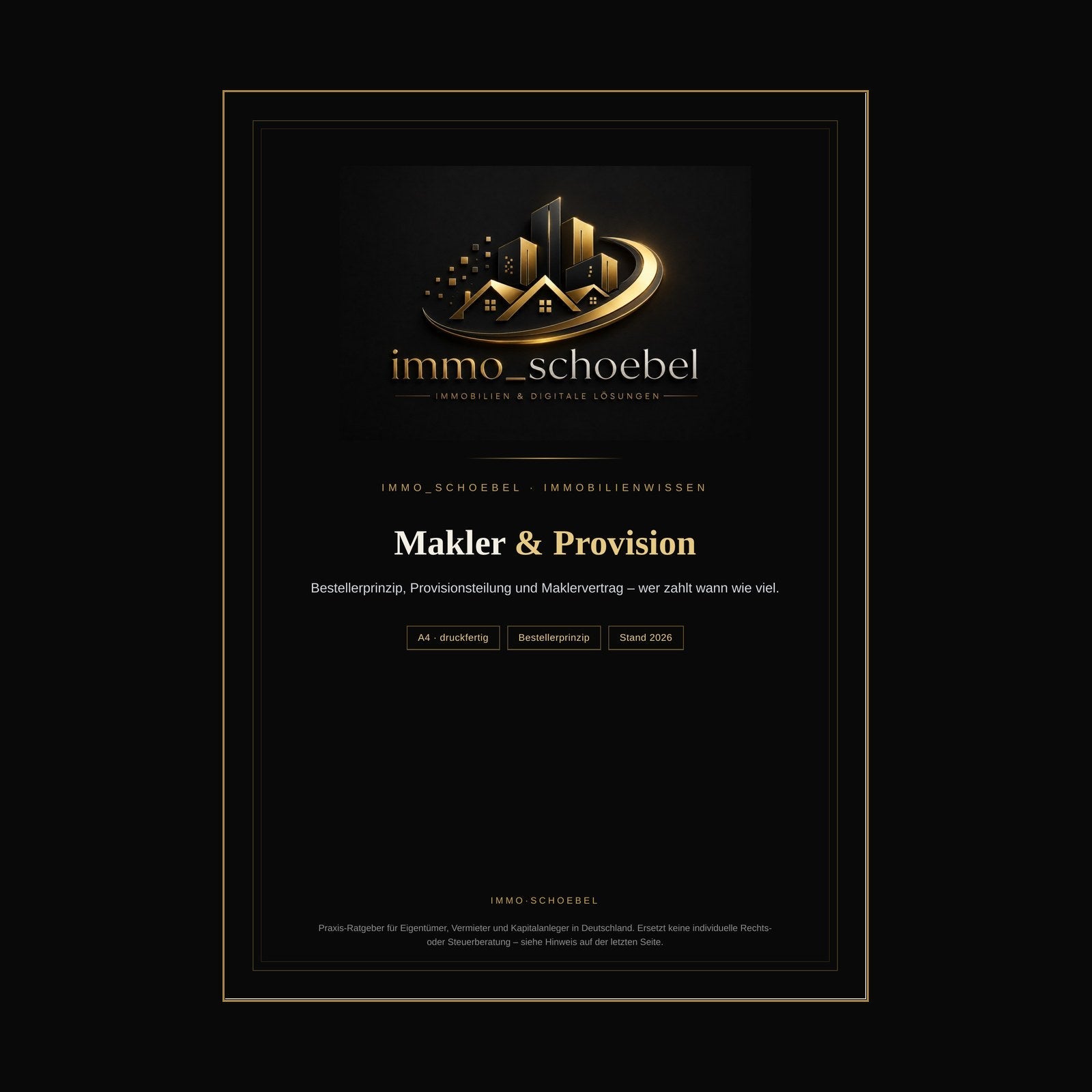 Makler & Provision – Ratgeber