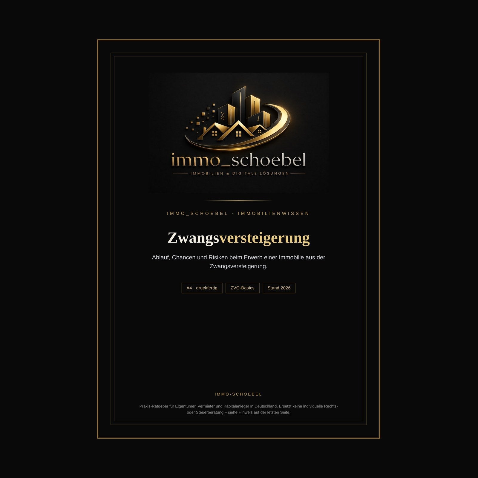 Zwangsversteigerung – Ratgeber
