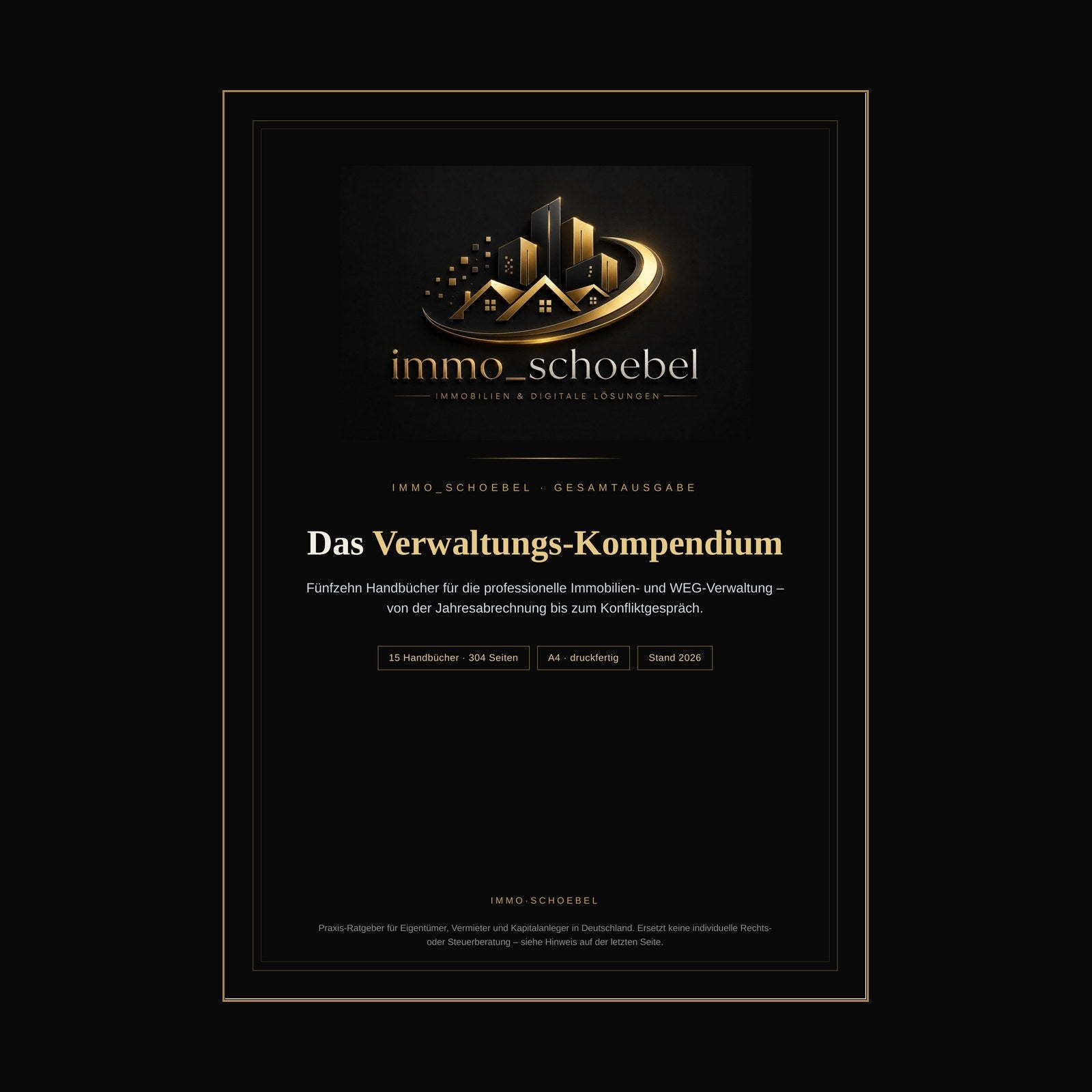 Das Verwaltungs-Kompendium – Alle 15 Handbücher